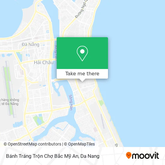 Bánh Tráng Trộn Chợ Bắc Mỹ An map