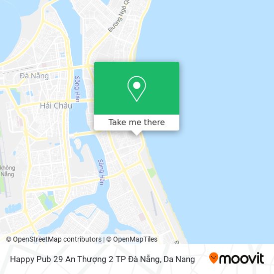 Happy Pub 29 An Thượng 2 TP Đà Nẵng map