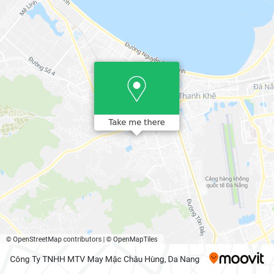 Công Ty TNHH MTV May Mặc Châu Hùng map