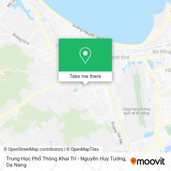 Trung Học Phổ Thông Khai Trí - Nguyễn Huy Tưởng map
