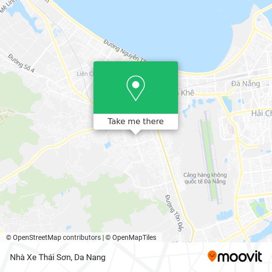 Nhà Xe Thái Sơn map