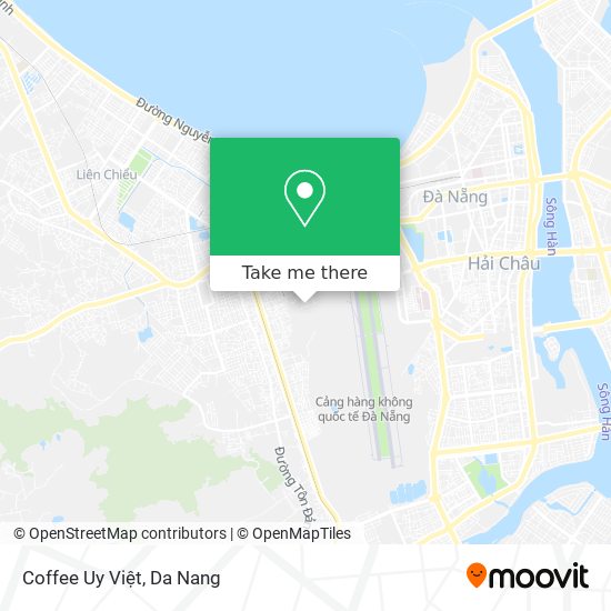 Coffee Uy Việt map