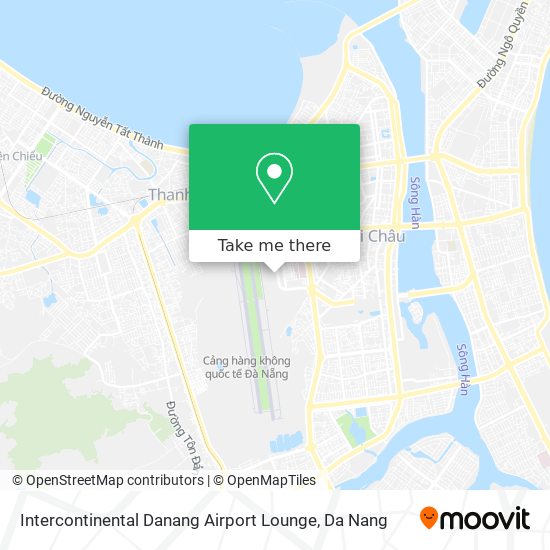 Intercontinental Danang Airport Lounge map