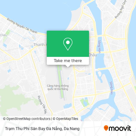 Trạm Thu Phí Sân Bay Đà Nẵng map