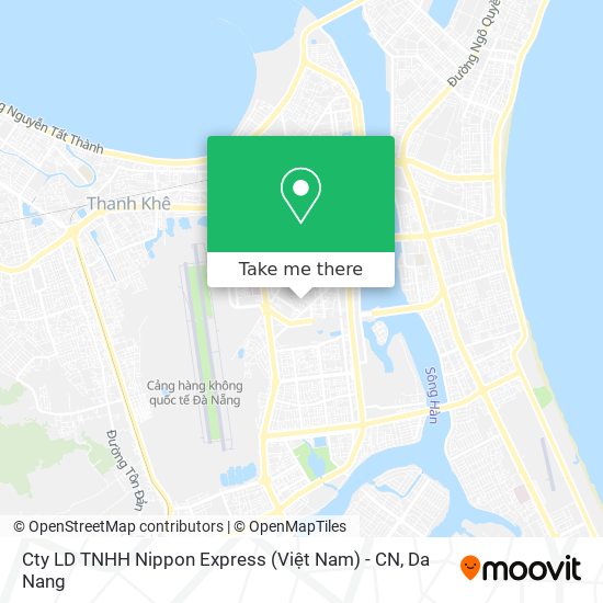Cty LD TNHH Nippon Express (Việt Nam) - CN map
