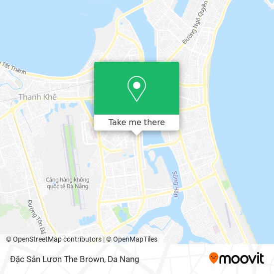 Đặc Sản Lươn The Brown map
