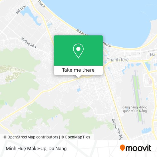 Minh Huệ Make-Up map