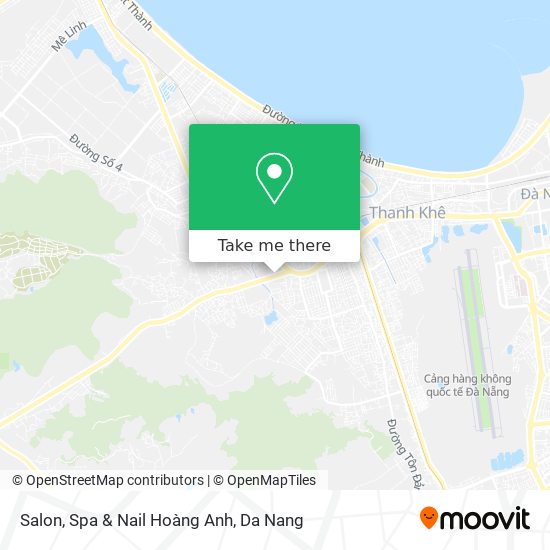 Salon, Spa & Nail Hoàng Anh map