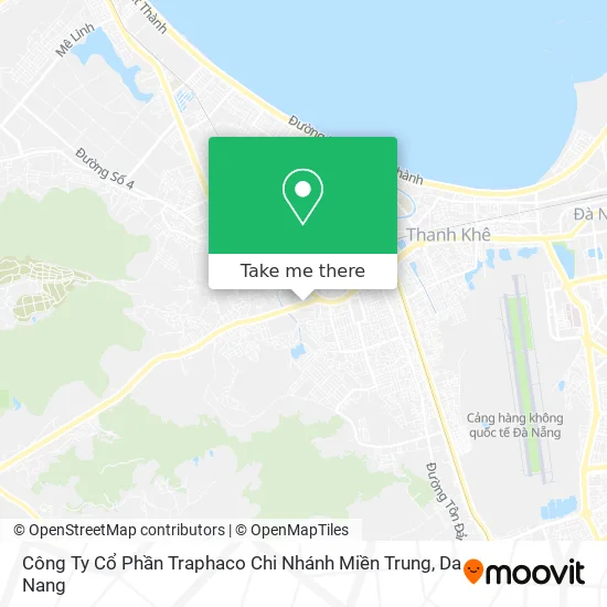 Công Ty Cổ Phần Traphaco Chi Nhánh Miền Trung map