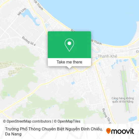 Trường Phổ Thông Chuyên Biệt Nguyễn Đình Chiểu map