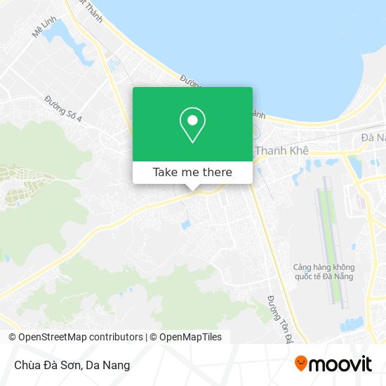 Chùa Đà Sơn map