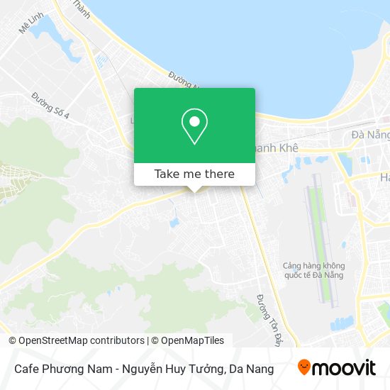 Cafe Phương Nam - Nguyễn Huy Tưởng map