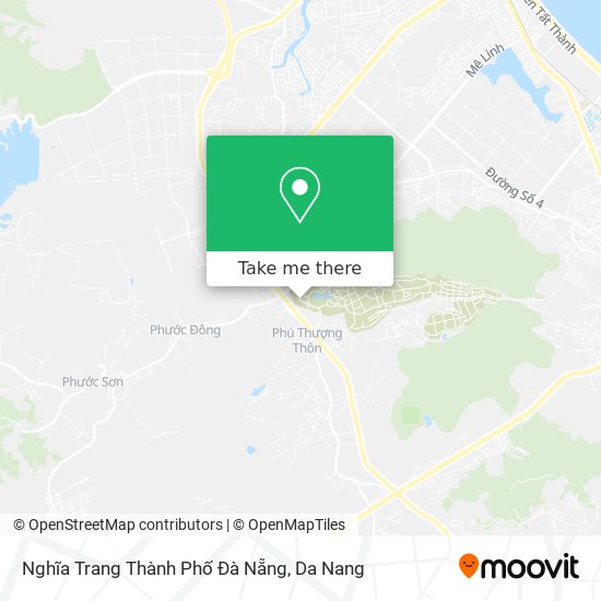 Nghĩa Trang Thành Phố Đà Nẵng map