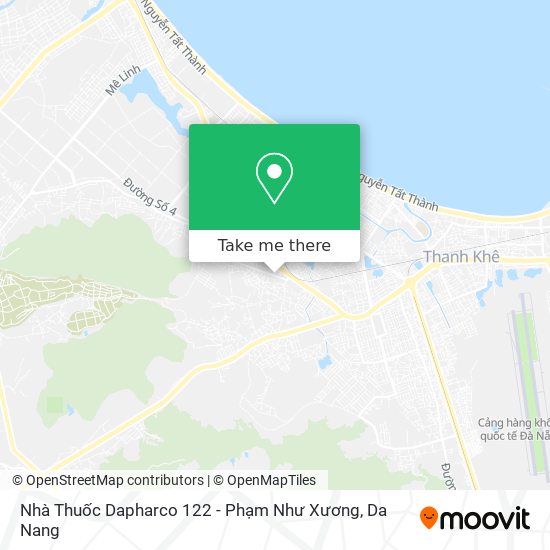 Nhà Thuốc Dapharco 122 - Phạm Như Xương map