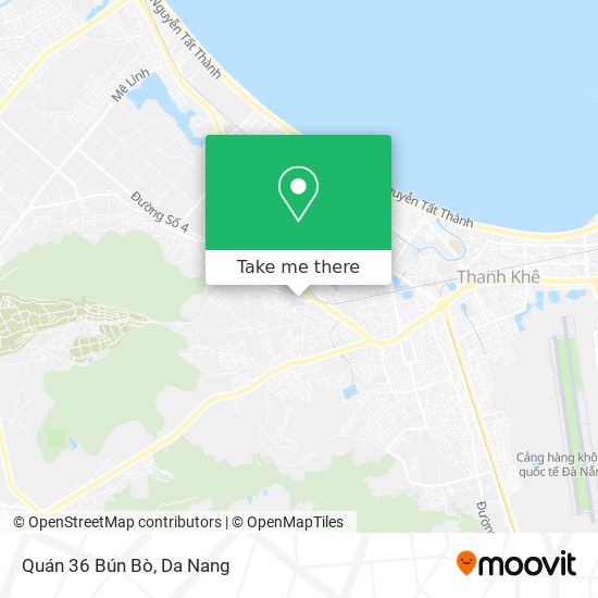 Quán 36 Bún Bò map