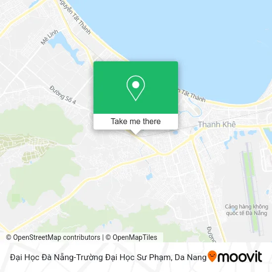 Đại Học Đà Nẵng-Trường Đại Học Sư Phạm map