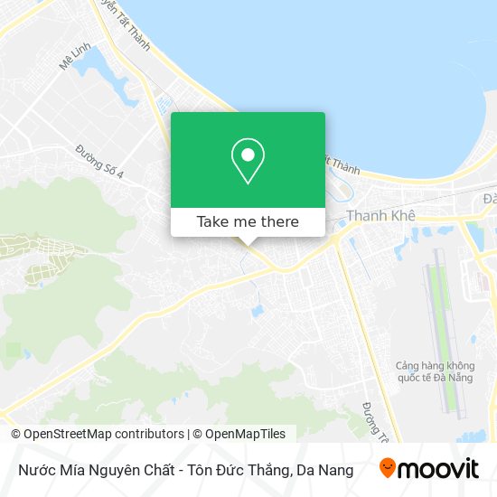 Nước Mía Nguyên Chất - Tôn Đức Thắng map