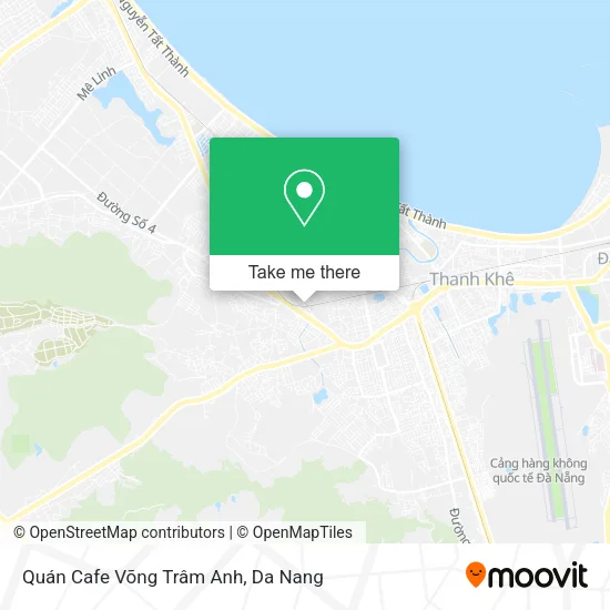 Quán Cafe Võng Trâm Anh map