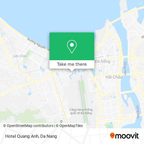 Hotel Quang Anh map