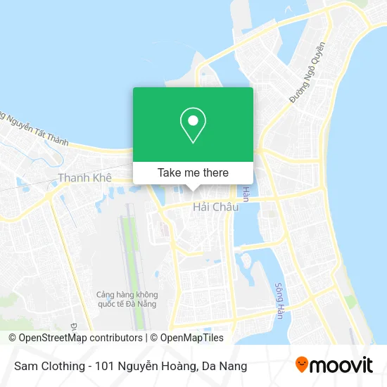 Sam Clothing - 101 Nguyễn Hoàng map