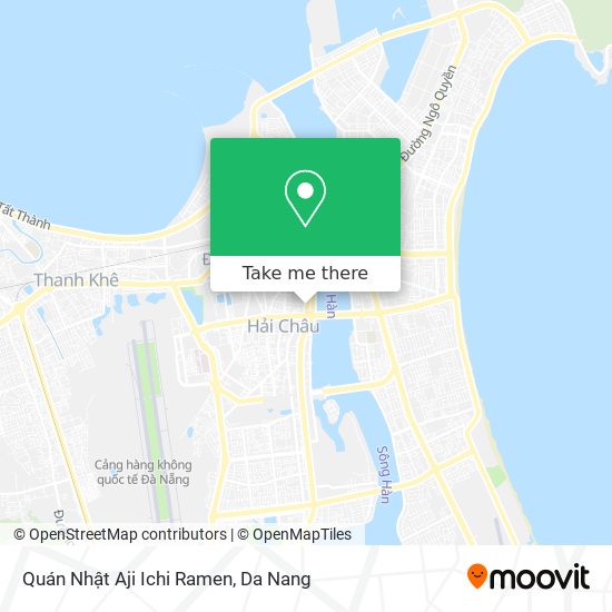 Quán Nhật Aji Ichi Ramen map