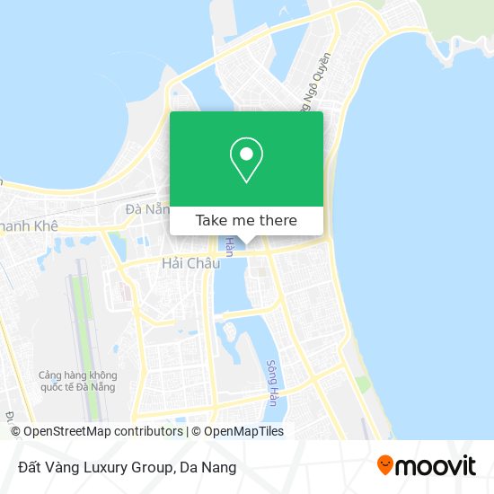 Đất Vàng Luxury Group map