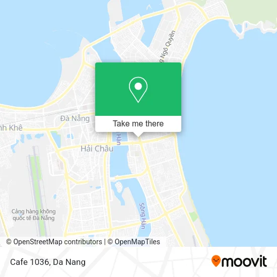 Cafe 1036 map