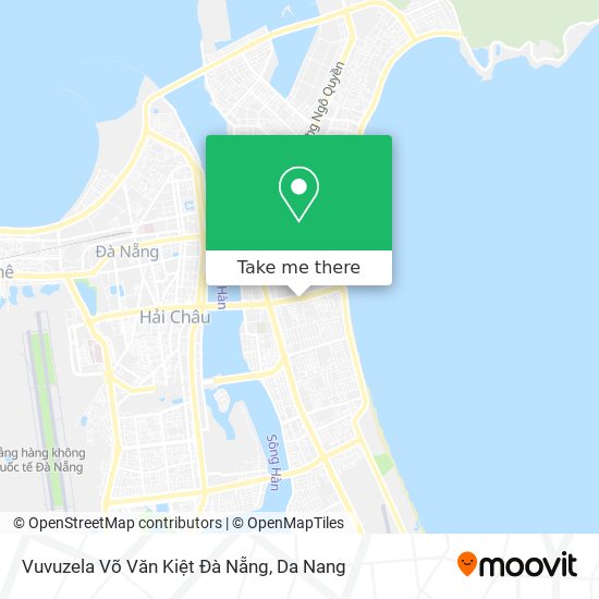 Vuvuzela Võ Văn Kiệt Đà Nẵng map