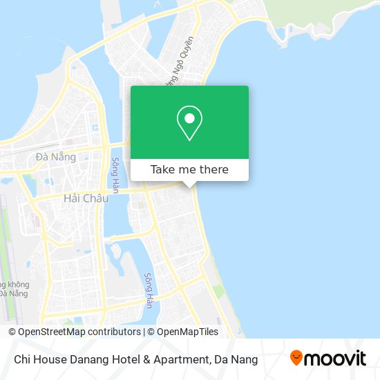 Chi House Danang Hotel & Apartment map