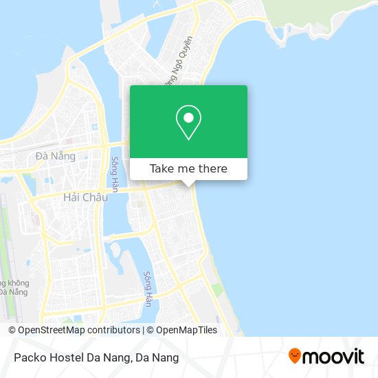 Packo Hostel Da Nang map