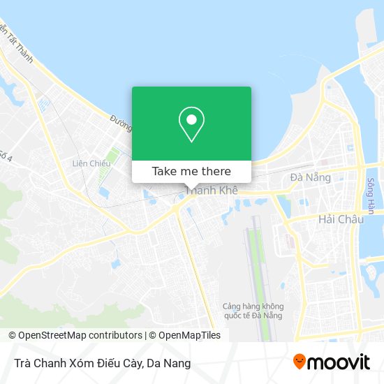 Trà Chanh Xóm Điếu Cày map
