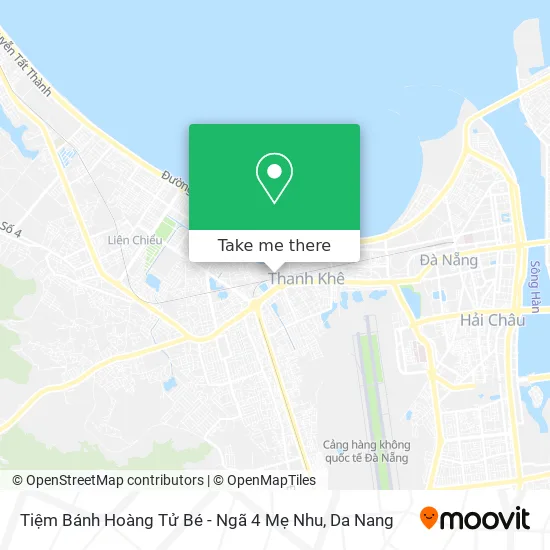 Tiệm Bánh Hoàng Tử Bé - Ngã 4 Mẹ Nhu map