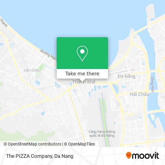 How to get to The PIZZA Company in Thanh Khe by Bus?