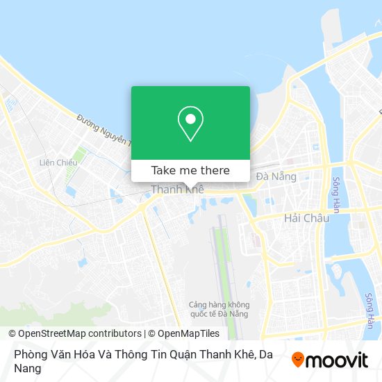 Phòng Văn Hóa Và Thông Tin Quận Thanh Khê map