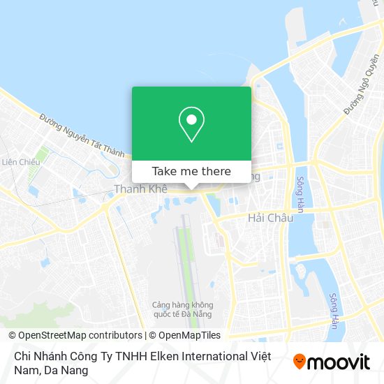 Chi Nhánh Công Ty TNHH Elken International Việt Nam map