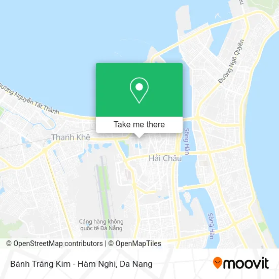 Bánh Tráng Kim - Hàm Nghi map