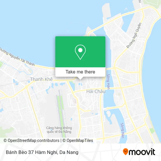 Bánh Bèo 37 Hàm Nghi map