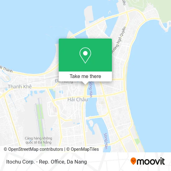 Itochu Corp. - Rep. Office map