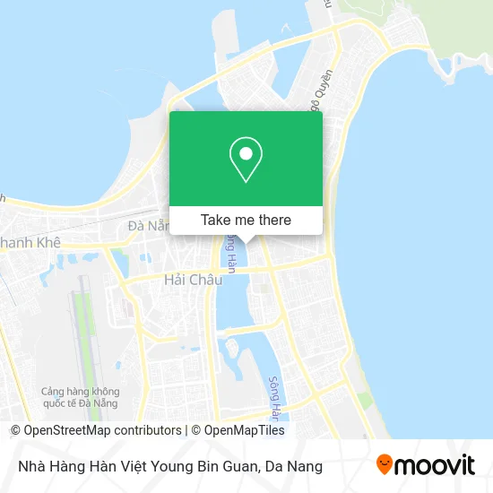 Nhà Hàng Hàn Việt Young Bin Guan map