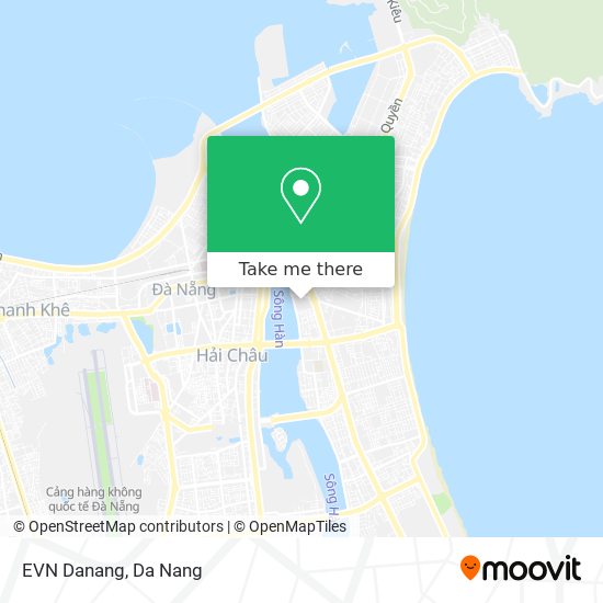 EVN Danang map