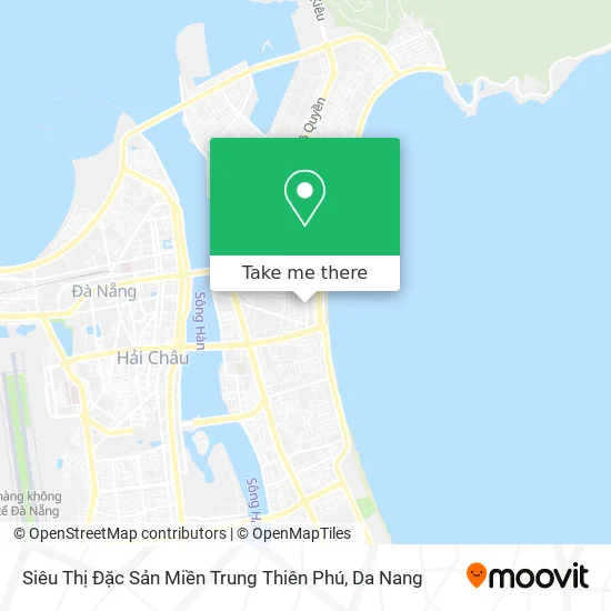 Siêu Thị Đặc Sản Miền Trung Thiên Phú map
