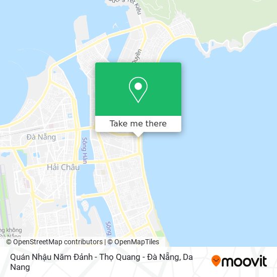 Quán Nhậu Năm Đảnh - Thọ Quang - Đà Nẵng map