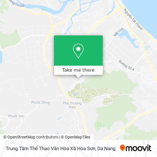 Trung Tâm Thể Thao Văn Hóa Xã Hòa Sơn map