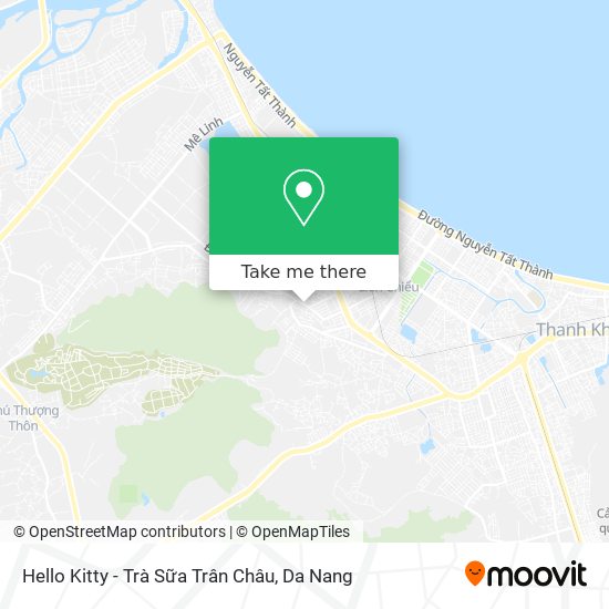 Hello Kitty - Trà Sữa Trân Châu map