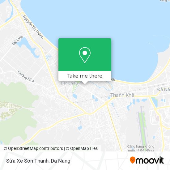 Sửa Xe Sơn Thanh map