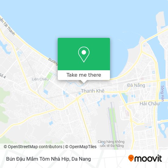 Bún Đậu Mắm Tôm Nhà Híp map