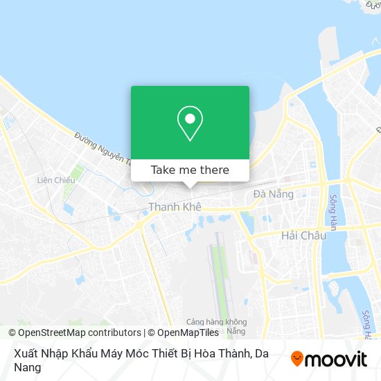 Xuất Nhập Khẩu Máy Móc Thiết Bị Hòa Thành map