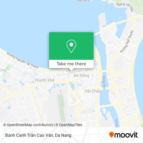 Bánh Canh Trần Cao Vân map