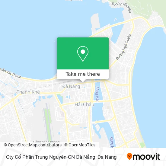Cty Cổ Phần Trung Nguyên-CN Đà Nẵng map