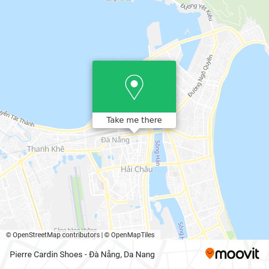 Pierre Cardin Shoes - Đà Nẵng map